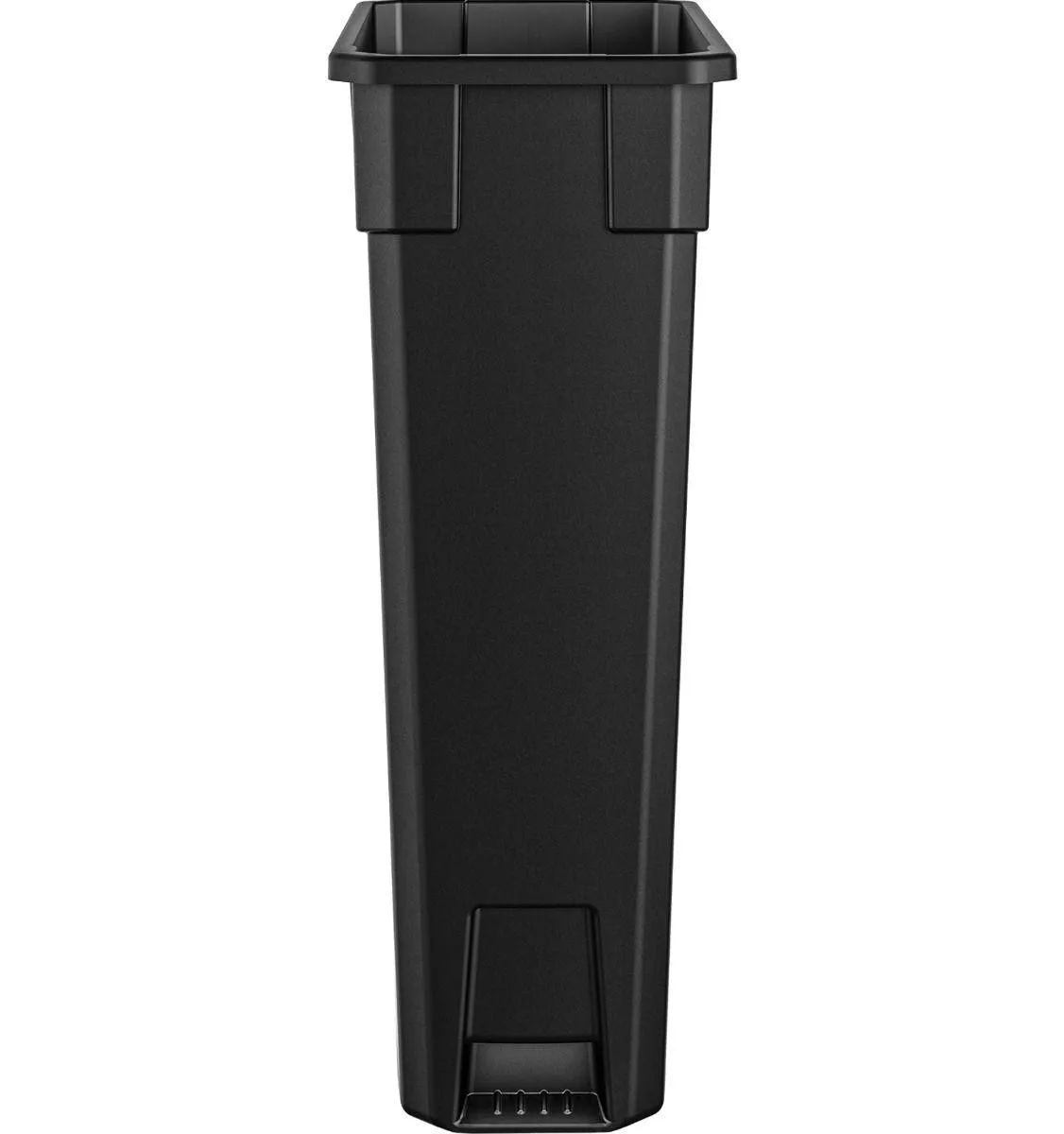 23 Gallon Resin Slim Trash Can - Gray