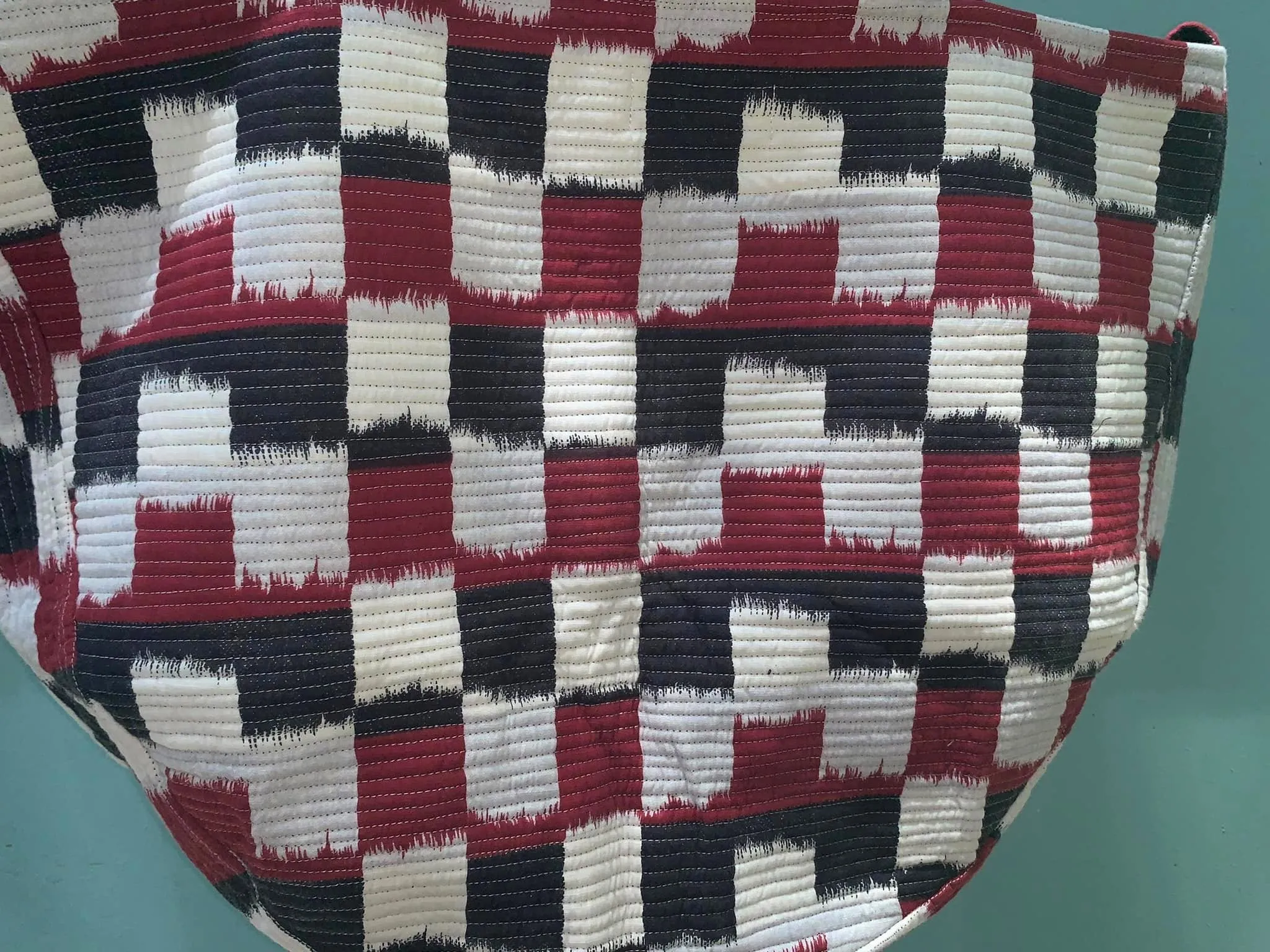 7.19 Suzani Quilted Totes-The Ruby