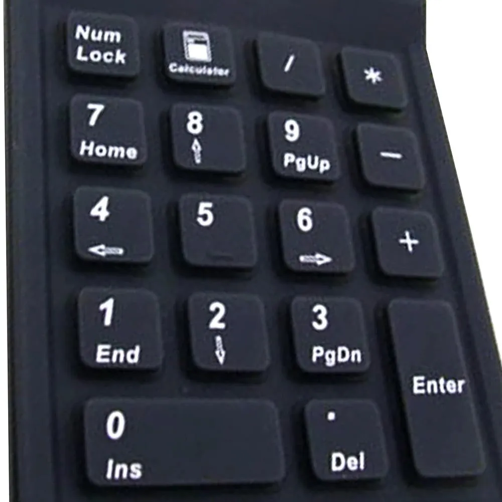 Adesso 18 Key USB Waterproof Numeric Keypad with Retractable Cable