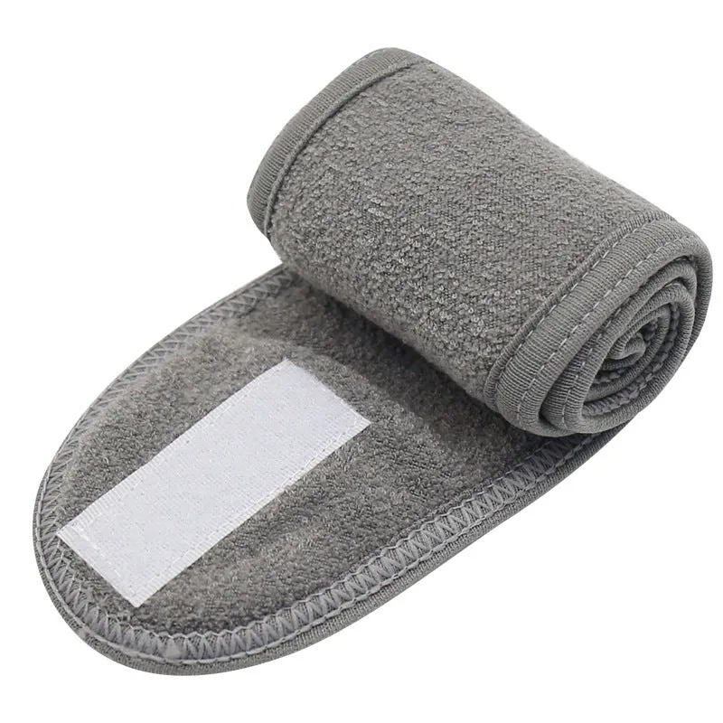 Adjustable wide headband for yoga spa makeup and showers