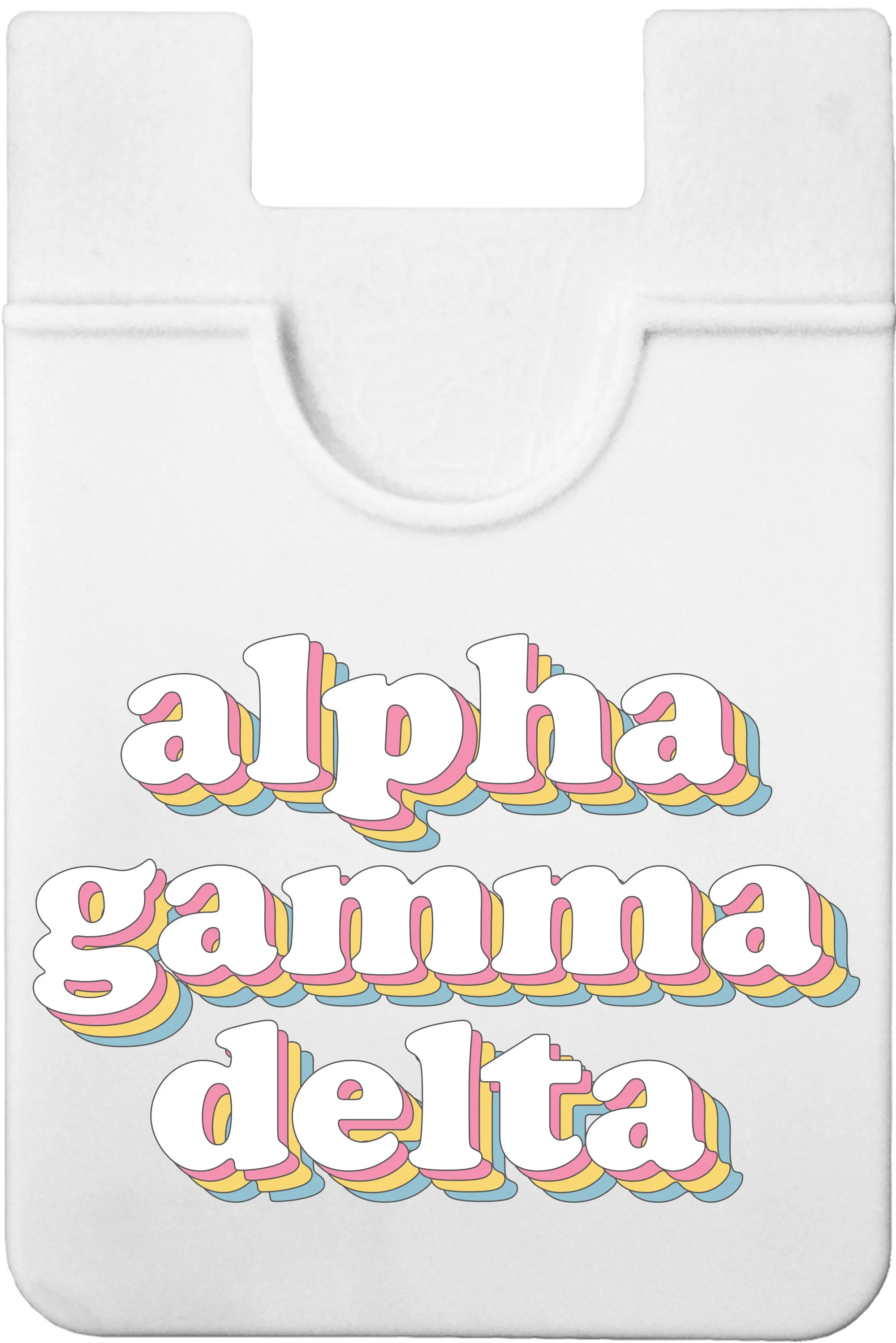Alpha Gamma Delta Retro Koala Pouch
