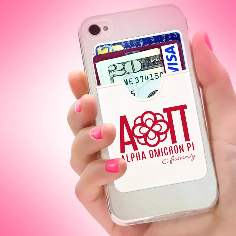 Alpha Omicron Pi Koala Pouch - Logo Design