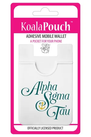 Alpha Sigma Tau Koala Pouch - Logo Design