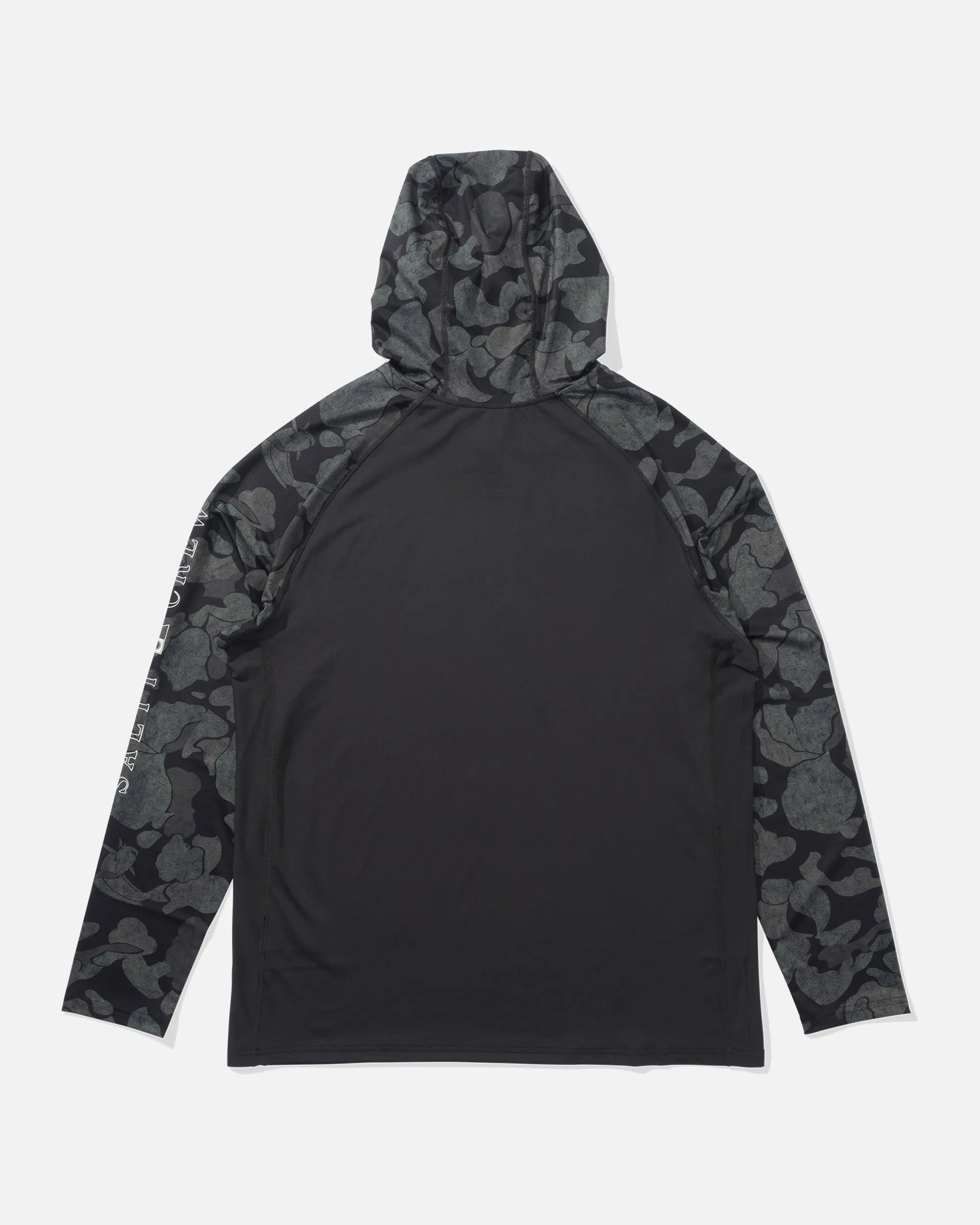 Apex Perforated Sunshirt Hoodie - Black Camo