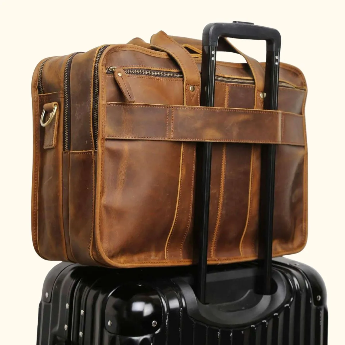 Beast of Burden – Western Large Leather Briefcase