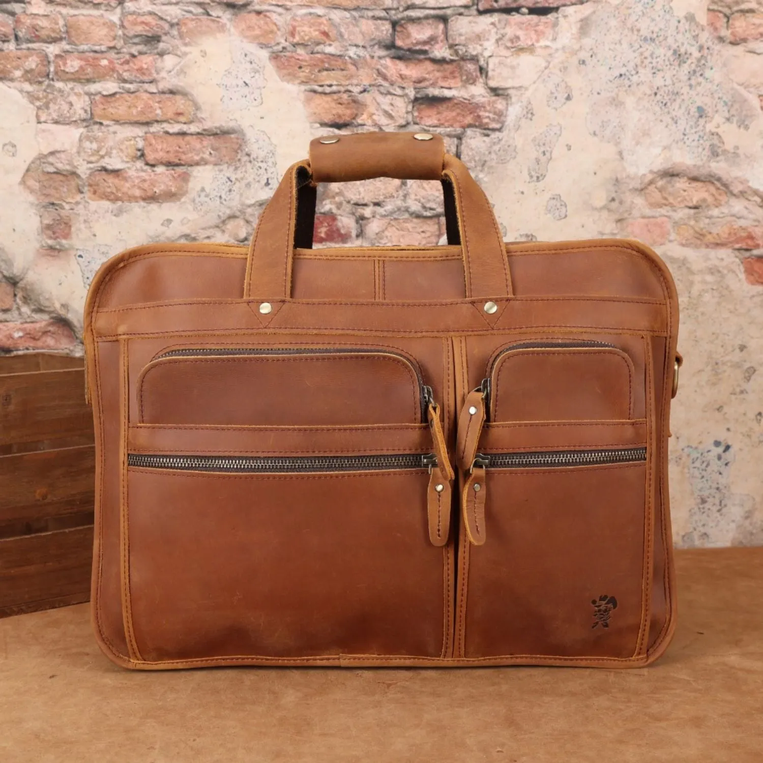 Beast of Burden – Western Large Leather Briefcase