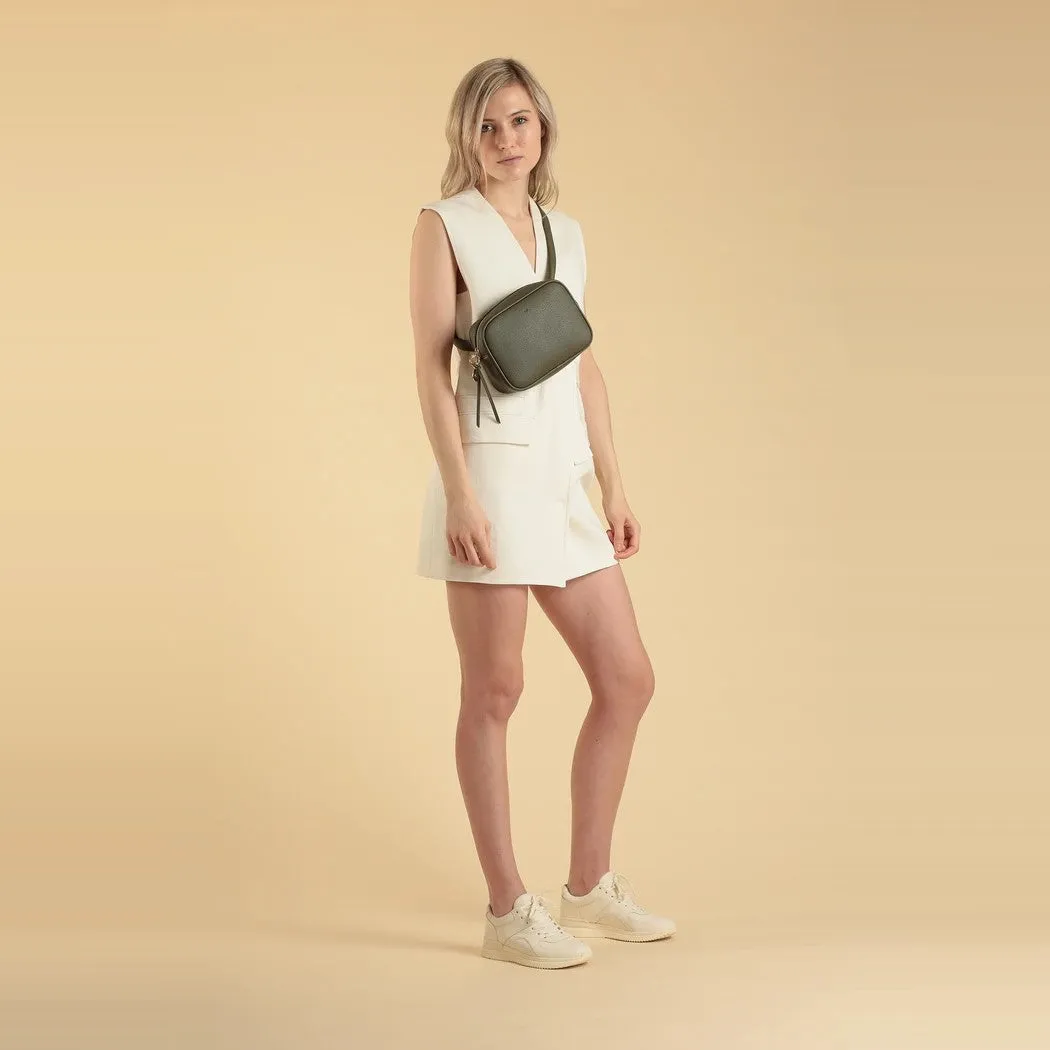 Belt Bag (Khaki Pebble)