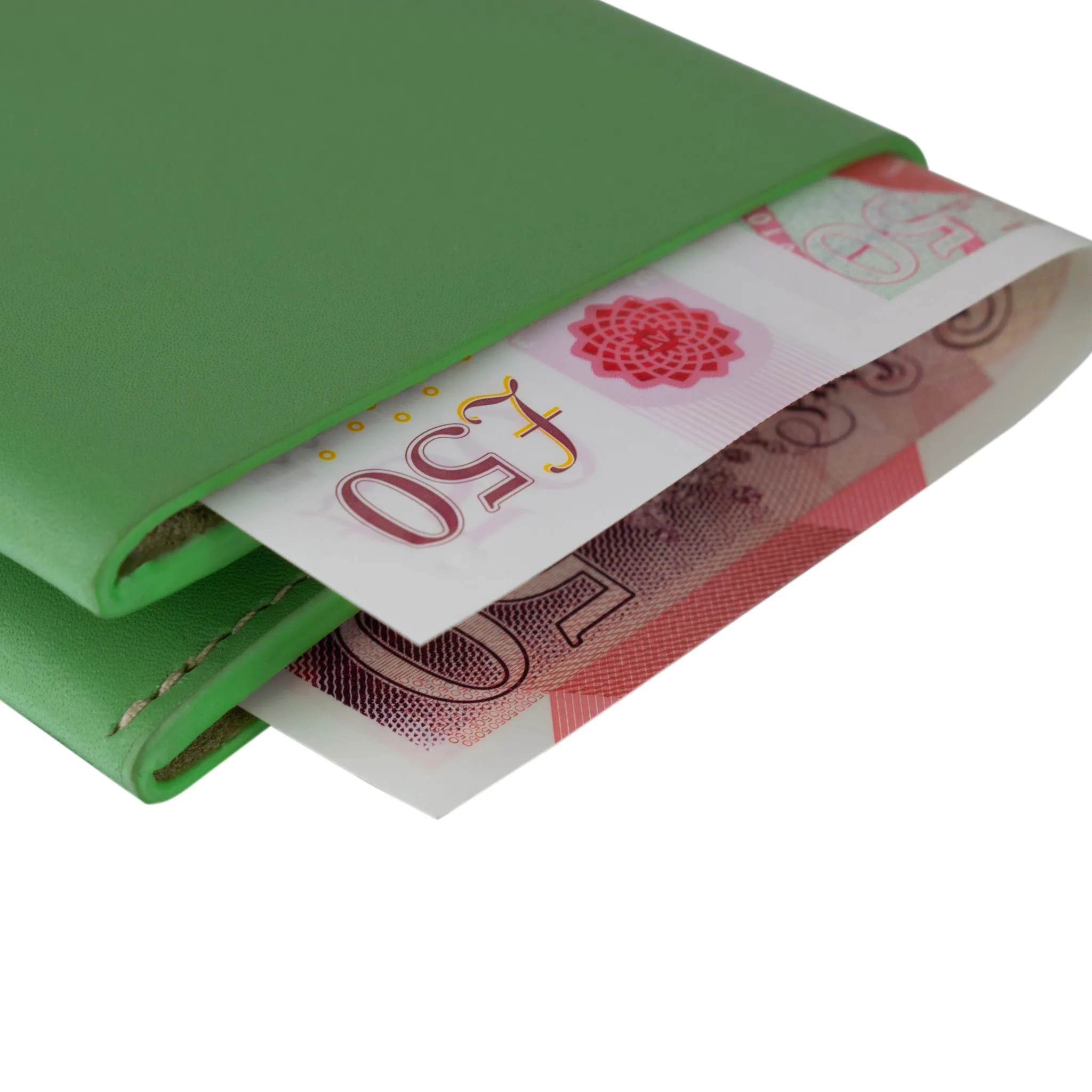 Bifold Wallet in Sea Green