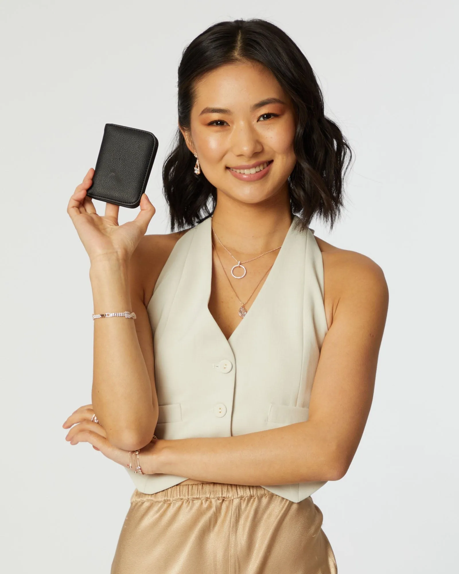 Black Card Holder Purse