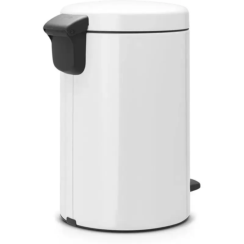 Brabantia NewIcon Pedal Bin 12L - Fresh White