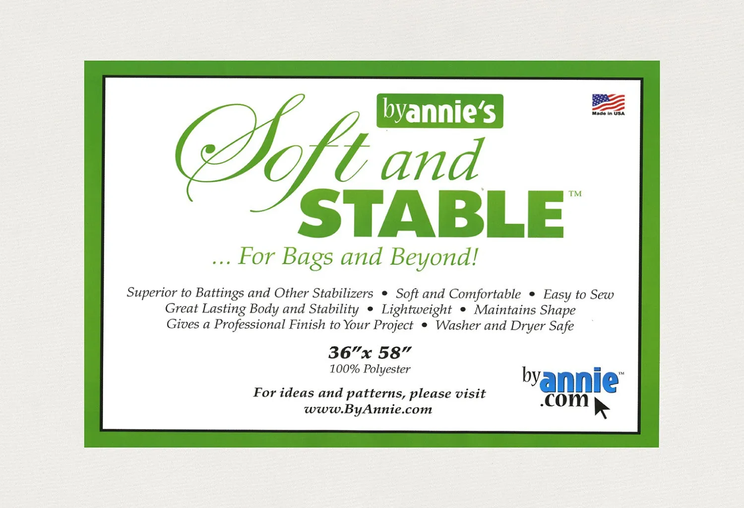 by Annie Soft and Stable White 36" x 58"