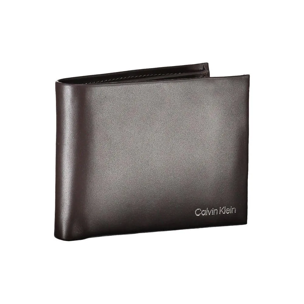Calvin Klein Elegant Leather Dual-Compartment Wallet