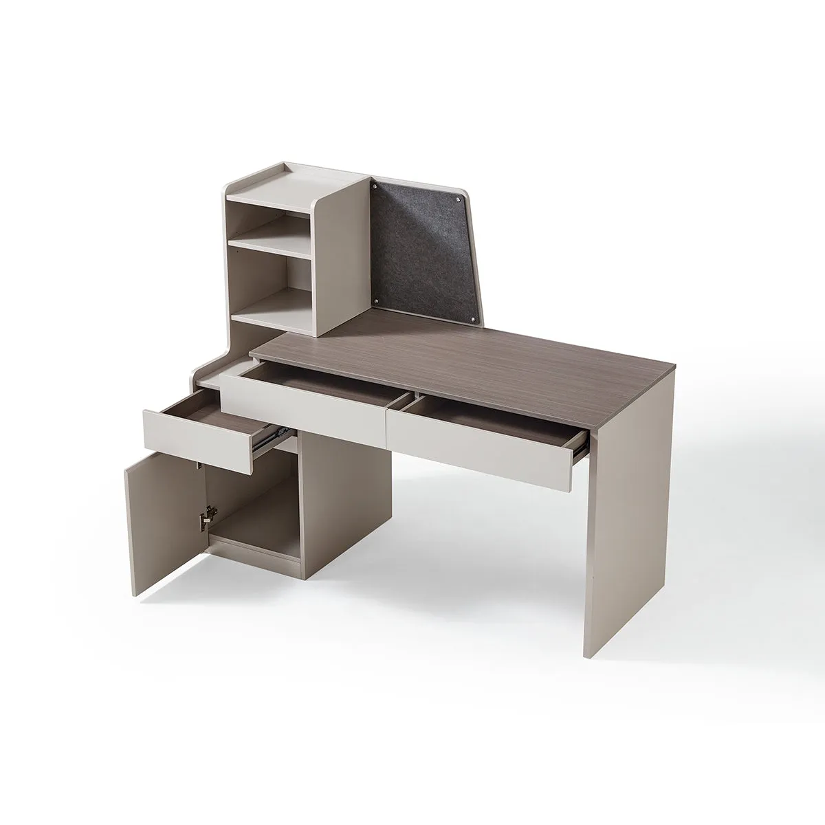 Cappuccino Taupe Study Desk