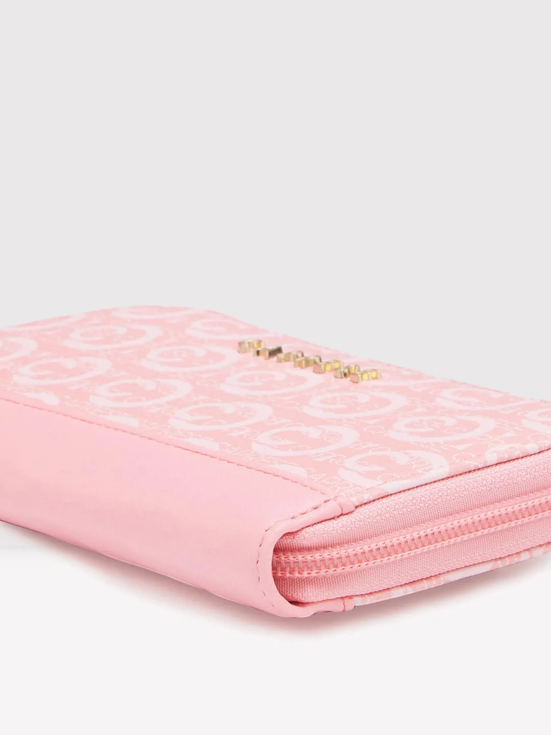 Caprese Cleo Wallet Medium Light Pink