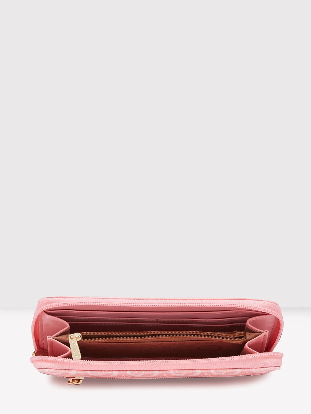 Caprese Cleo Wallet Medium Light Pink
