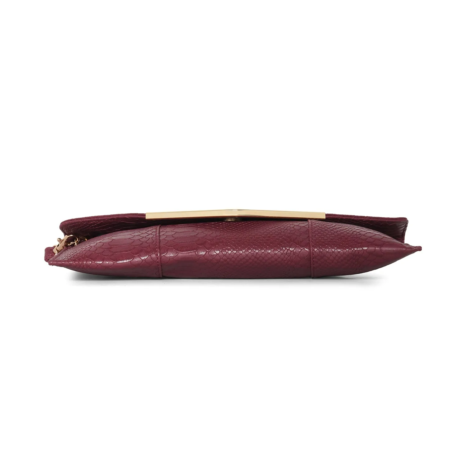 Caprese Dana Clutch Medium Crimson Red