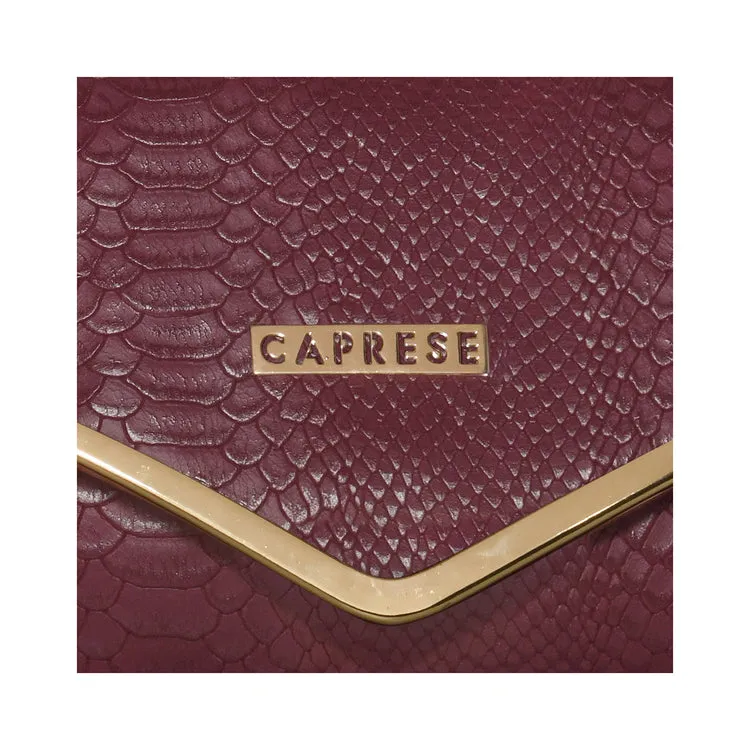 Caprese Dana Clutch Medium Crimson Red