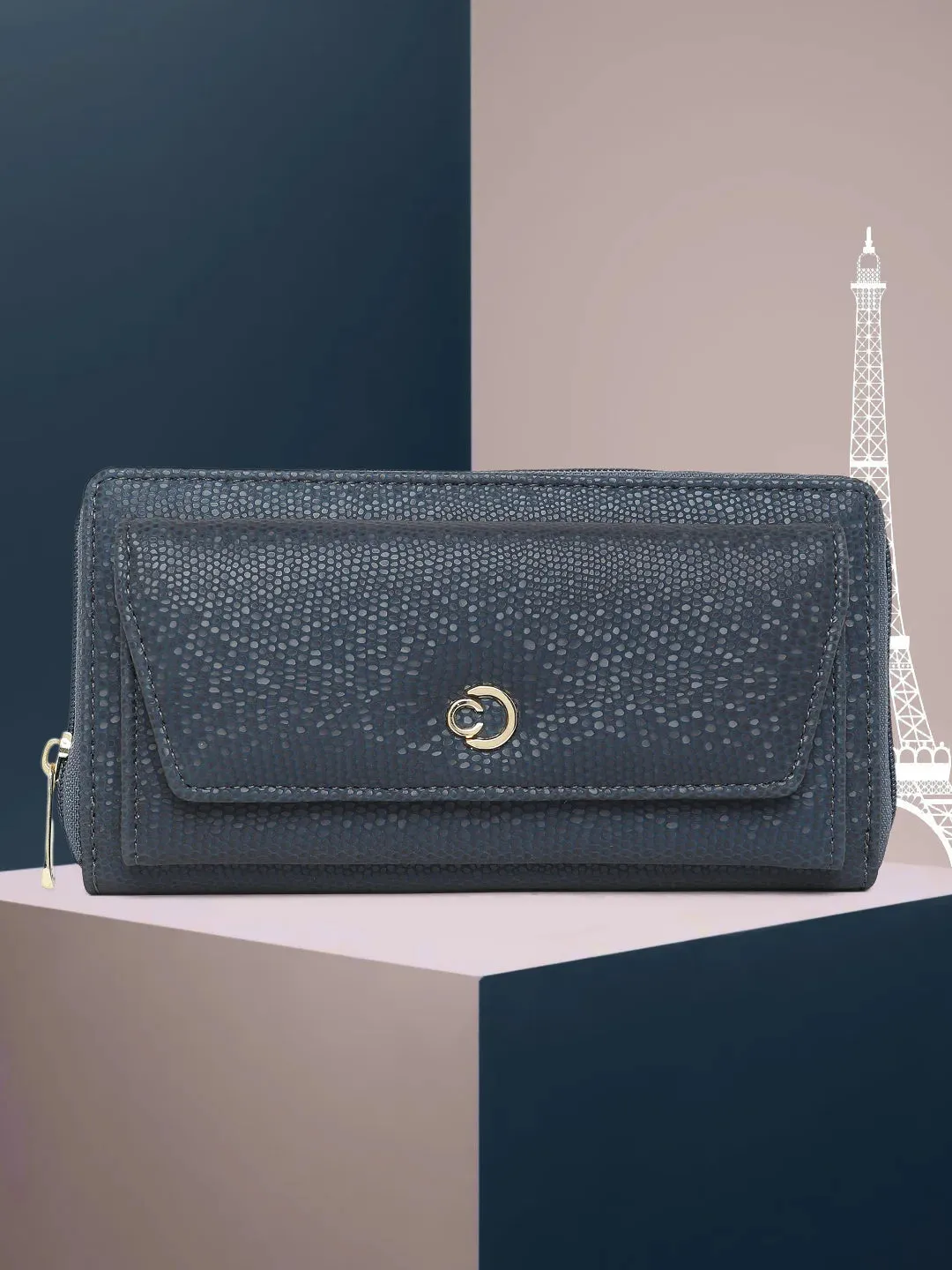 Caprese Ingrid Wallet Medium Navy