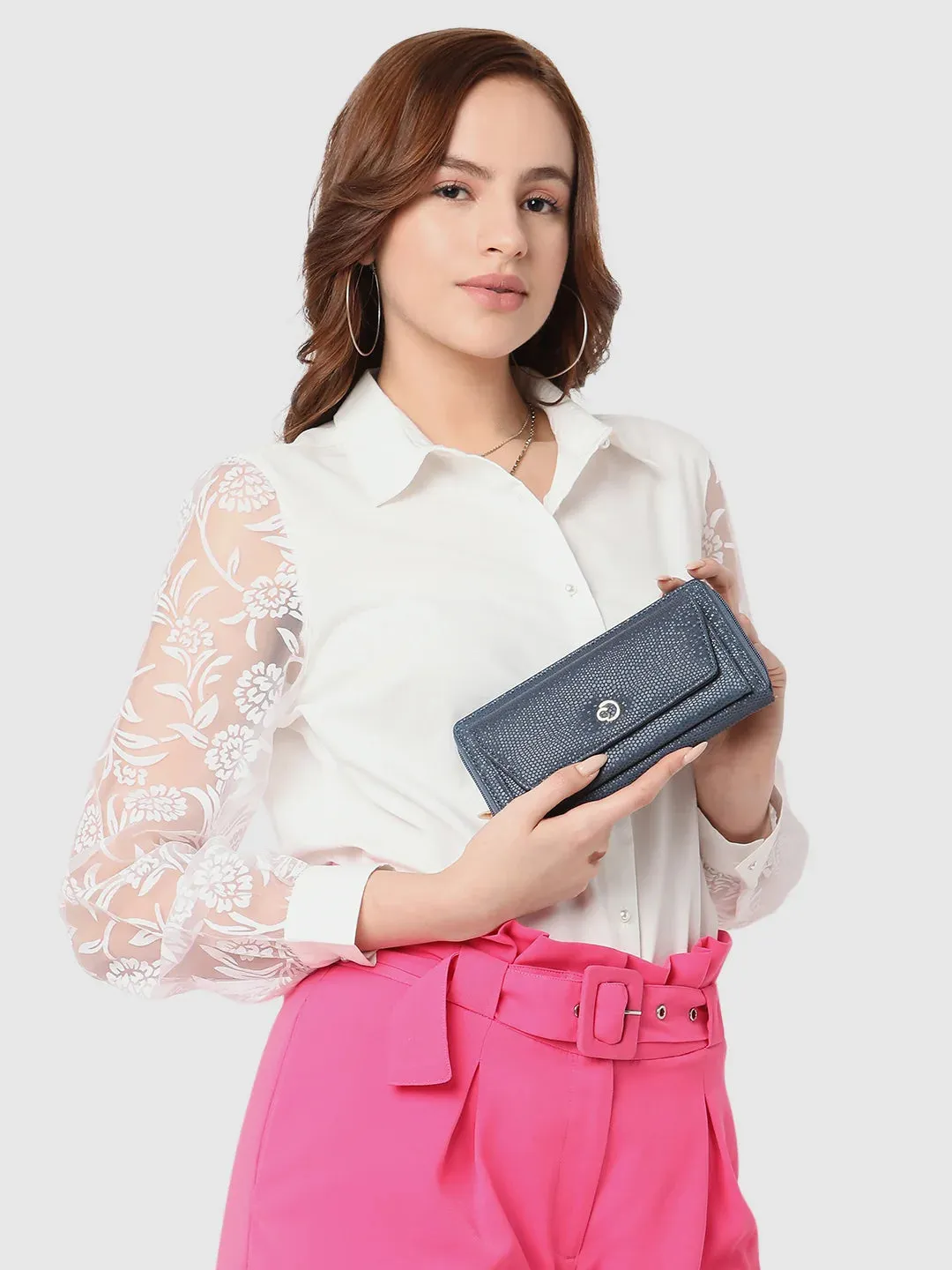 Caprese Ingrid Wallet Medium Navy