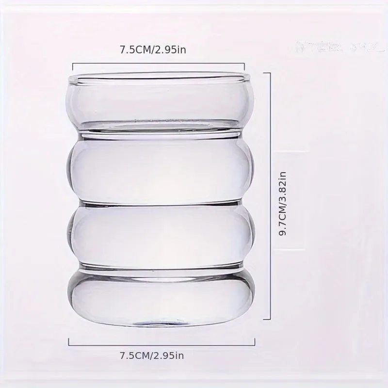 Catthemed Drinking Glasses with Straws 300ml  Perfect Gift