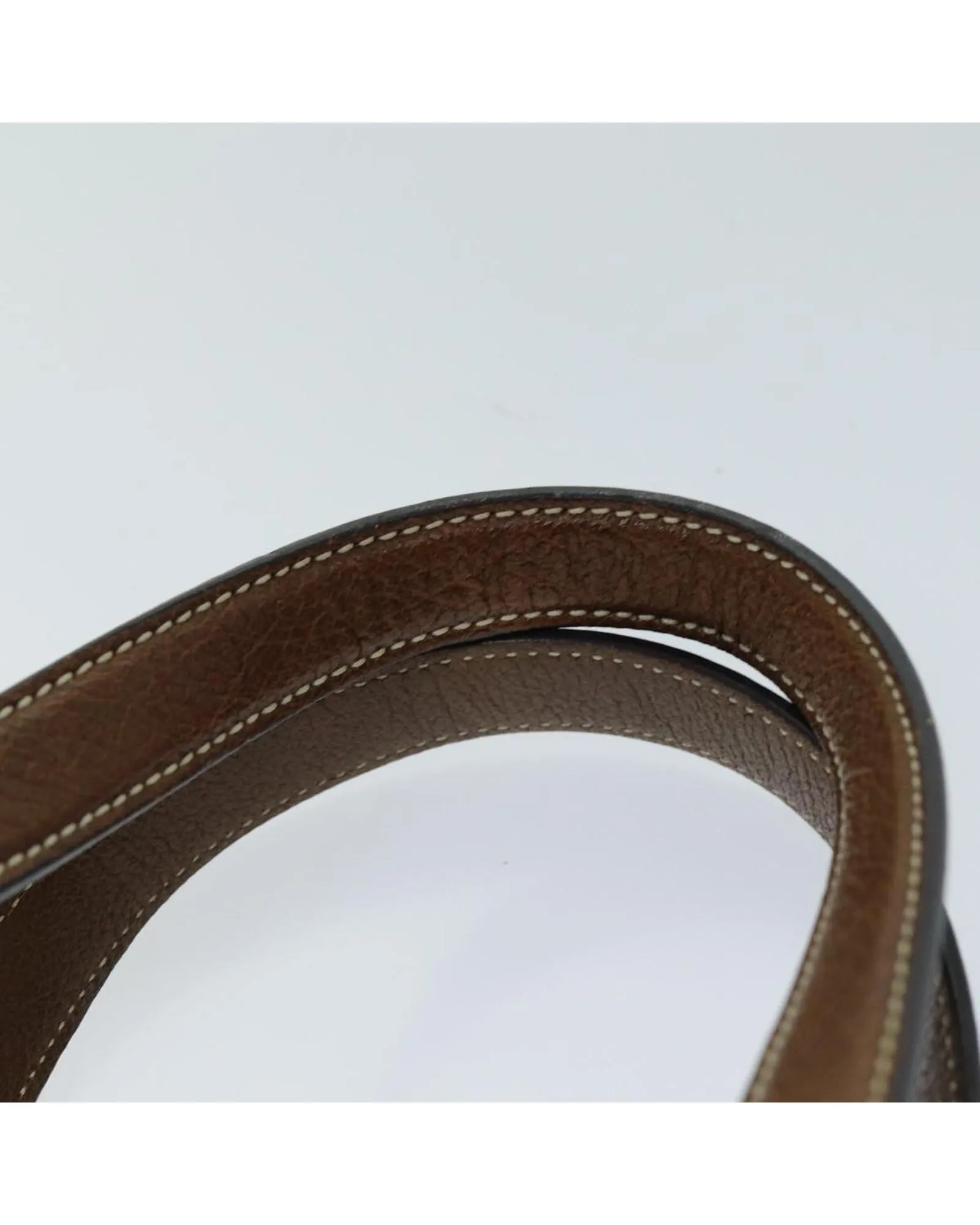 CELINE Cabas Phantom Tote Brown Leather Handbag