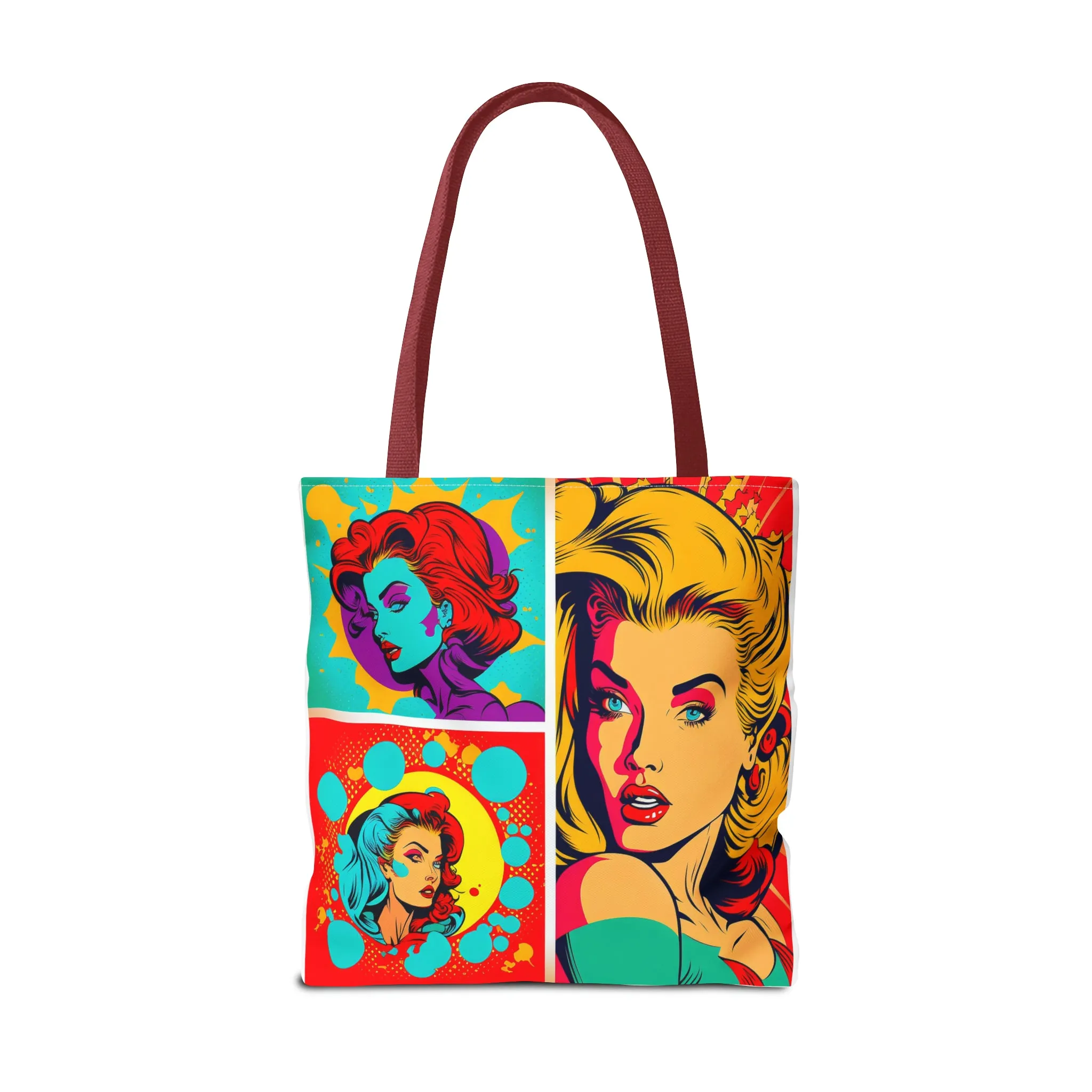 Comic girl Tote Bag