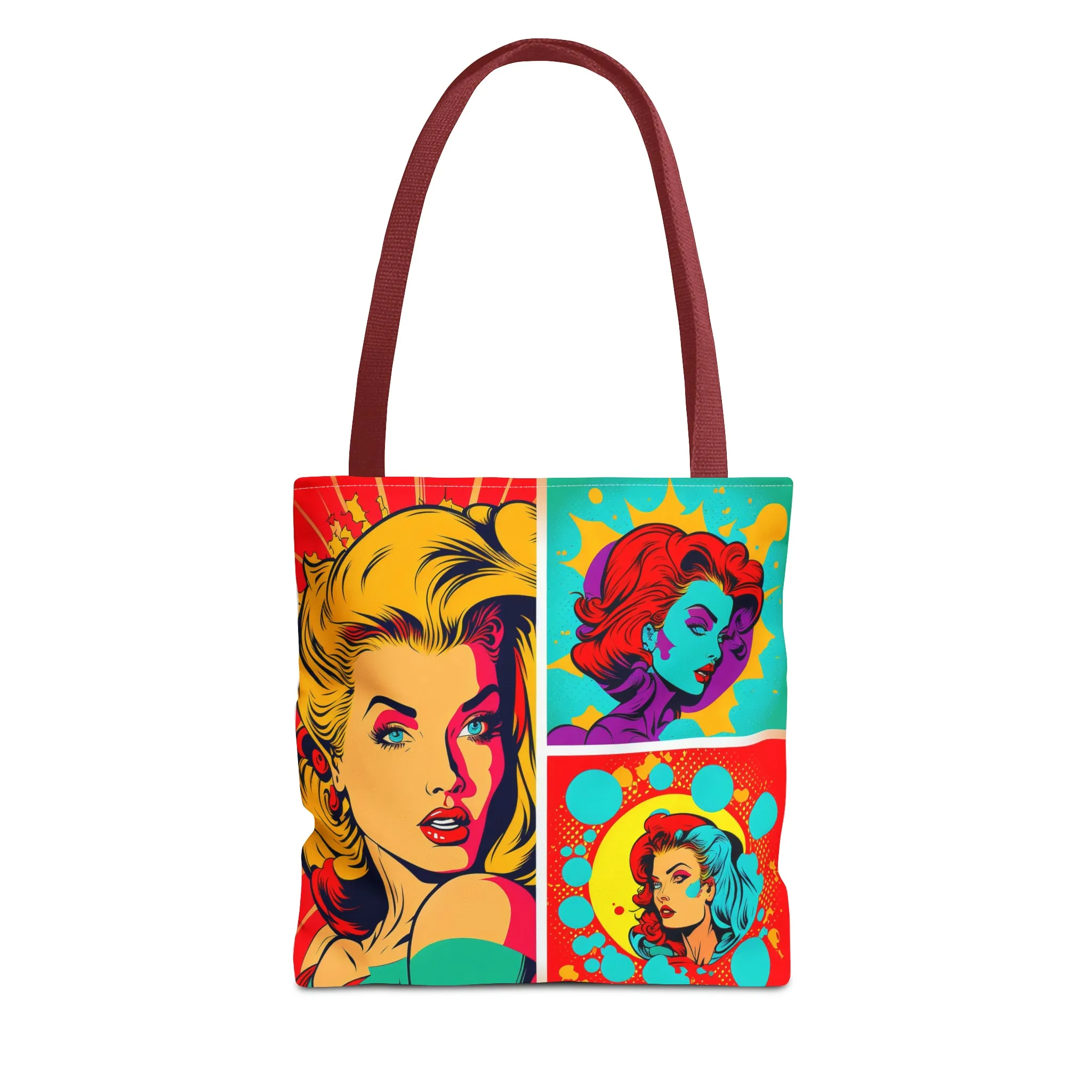 Comic girl Tote Bag