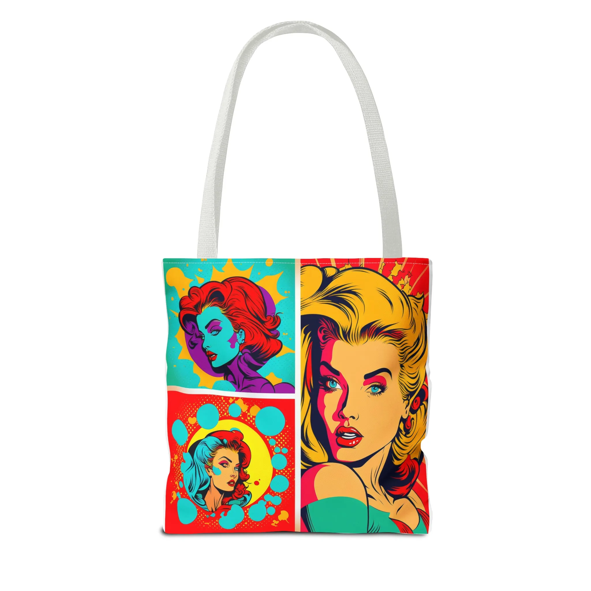 Comic girl Tote Bag