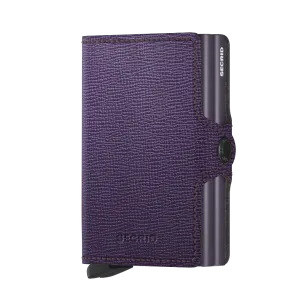 Crisple Leather Twinwallet