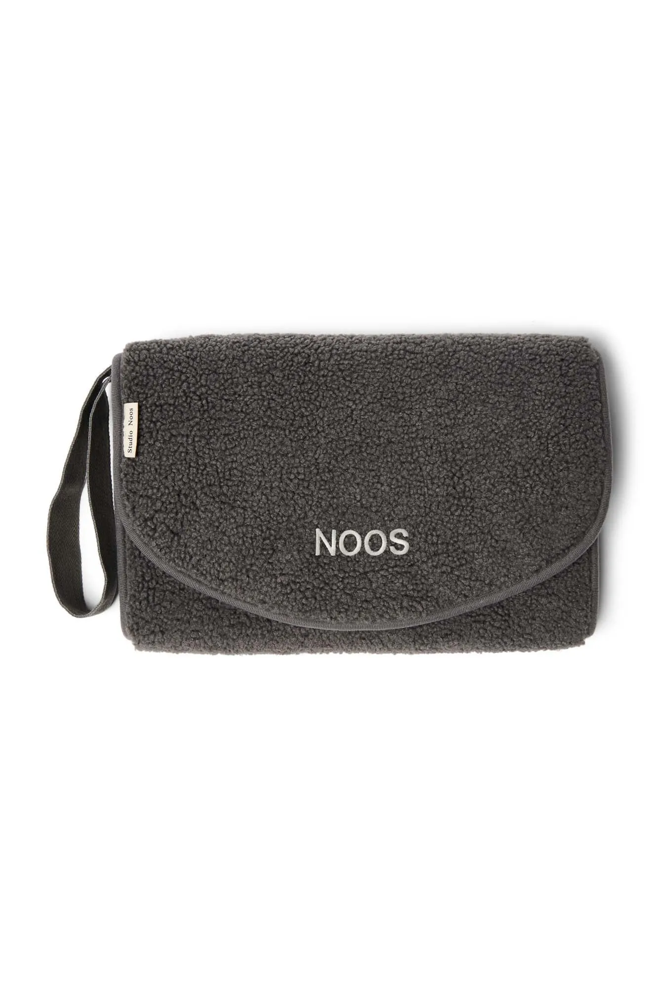 Dark Grey Teddy Changing Mat
