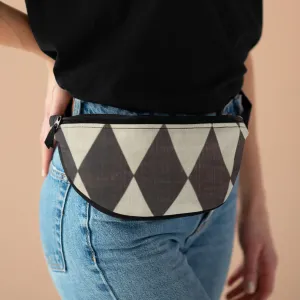 Diamond Print Belt Bag