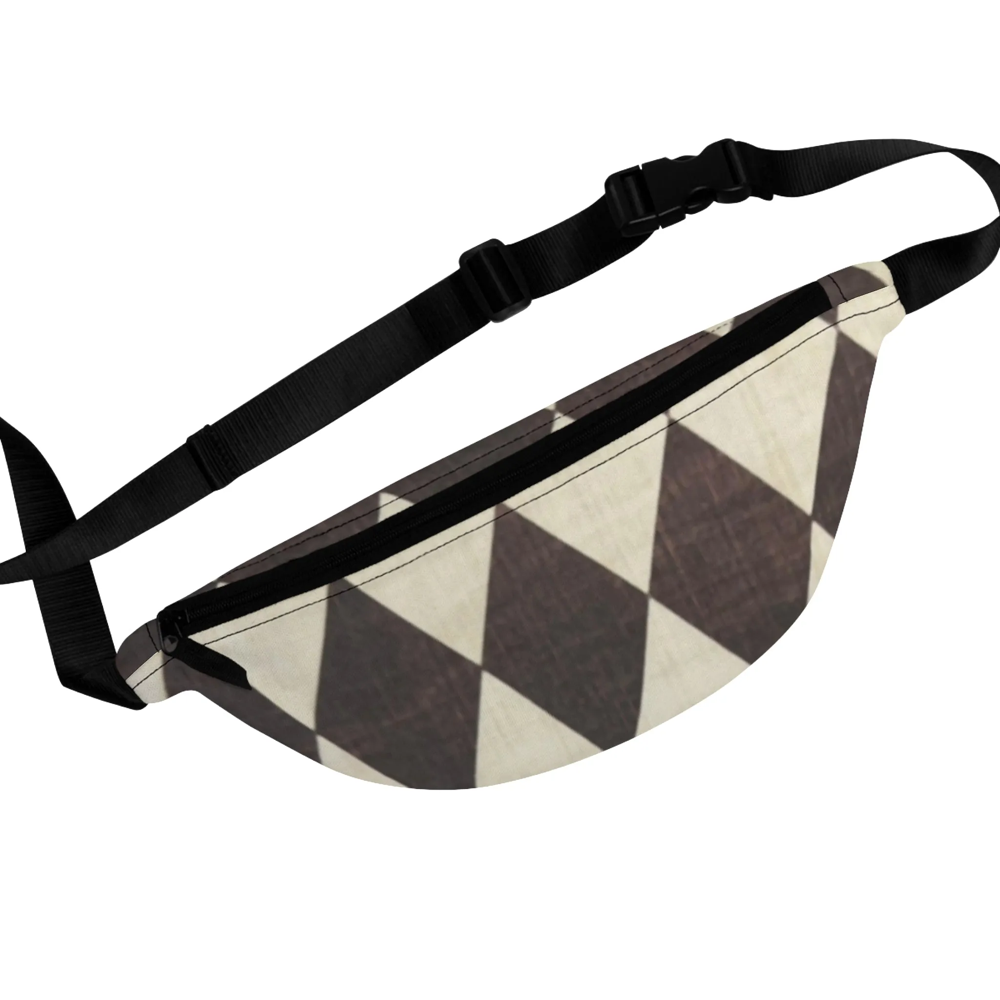 Diamond Print Belt Bag