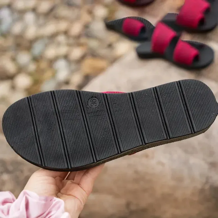 Ella - Perforated Mesh Sandals