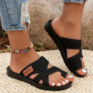 Ella - Perforated Mesh Sandals