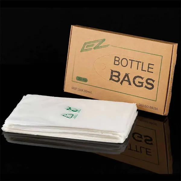 EZ Green Option Box of 250 Wash Bottle Bags