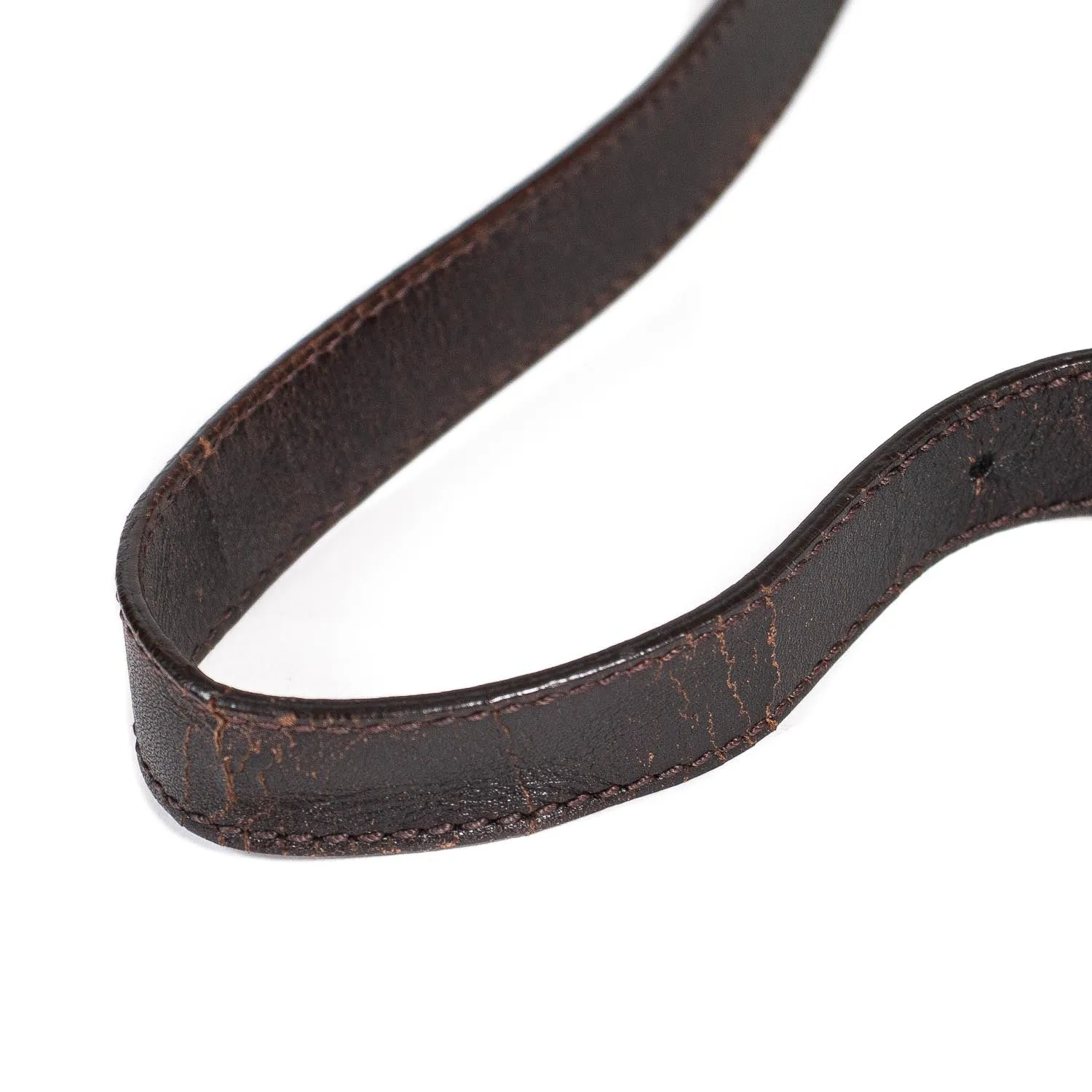 Fendi Leather Trimmed Zucca Baguette