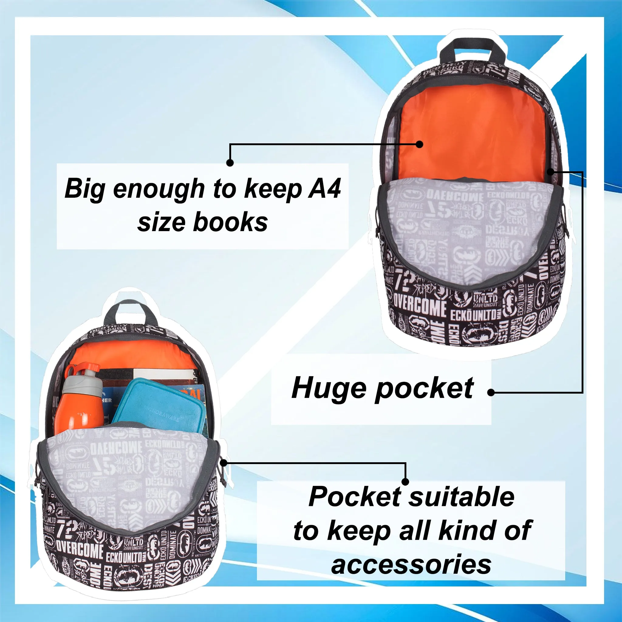 Ferris 7L P8 White Backpack