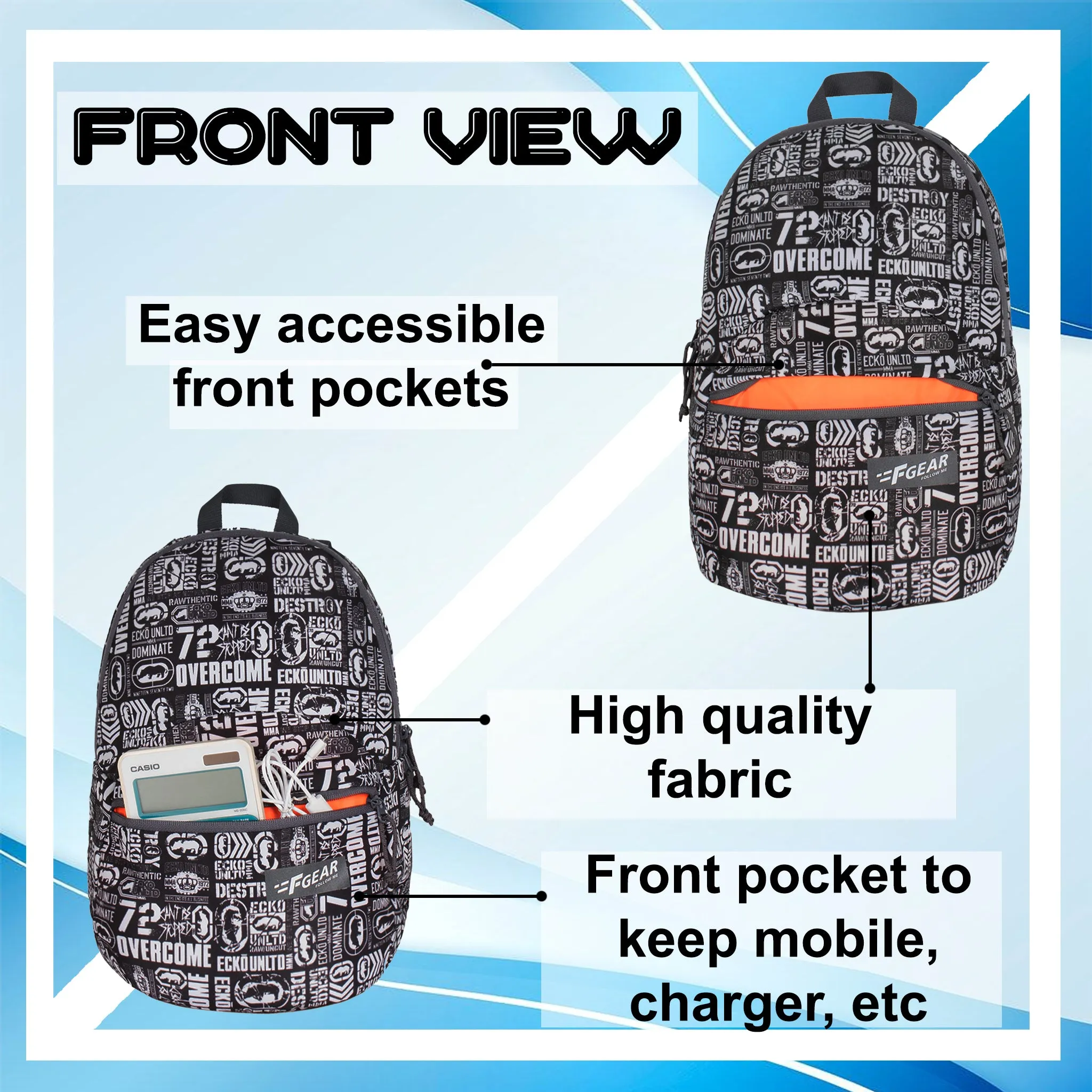 Ferris 7L P8 White Backpack