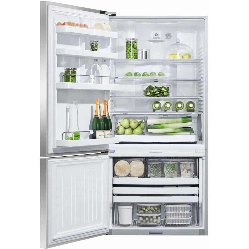 Fisher & Paykel RF522BLXFD5 70/30 Frost Free Freestanding Fridge Freezer 348 litres/146 litres - Stainless Steel