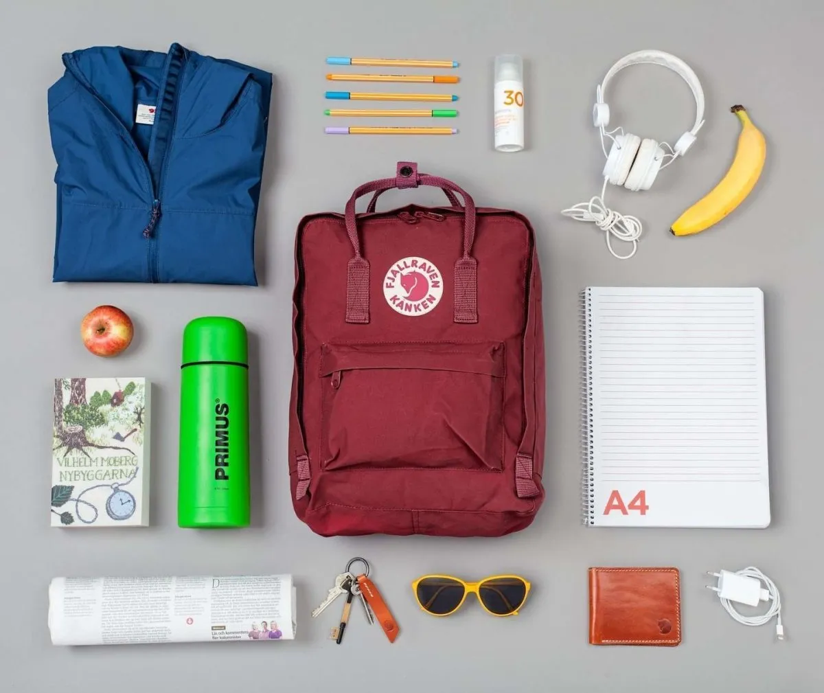 Fjallraven RE-KÅNKEN Backpack Sunflower Yellow