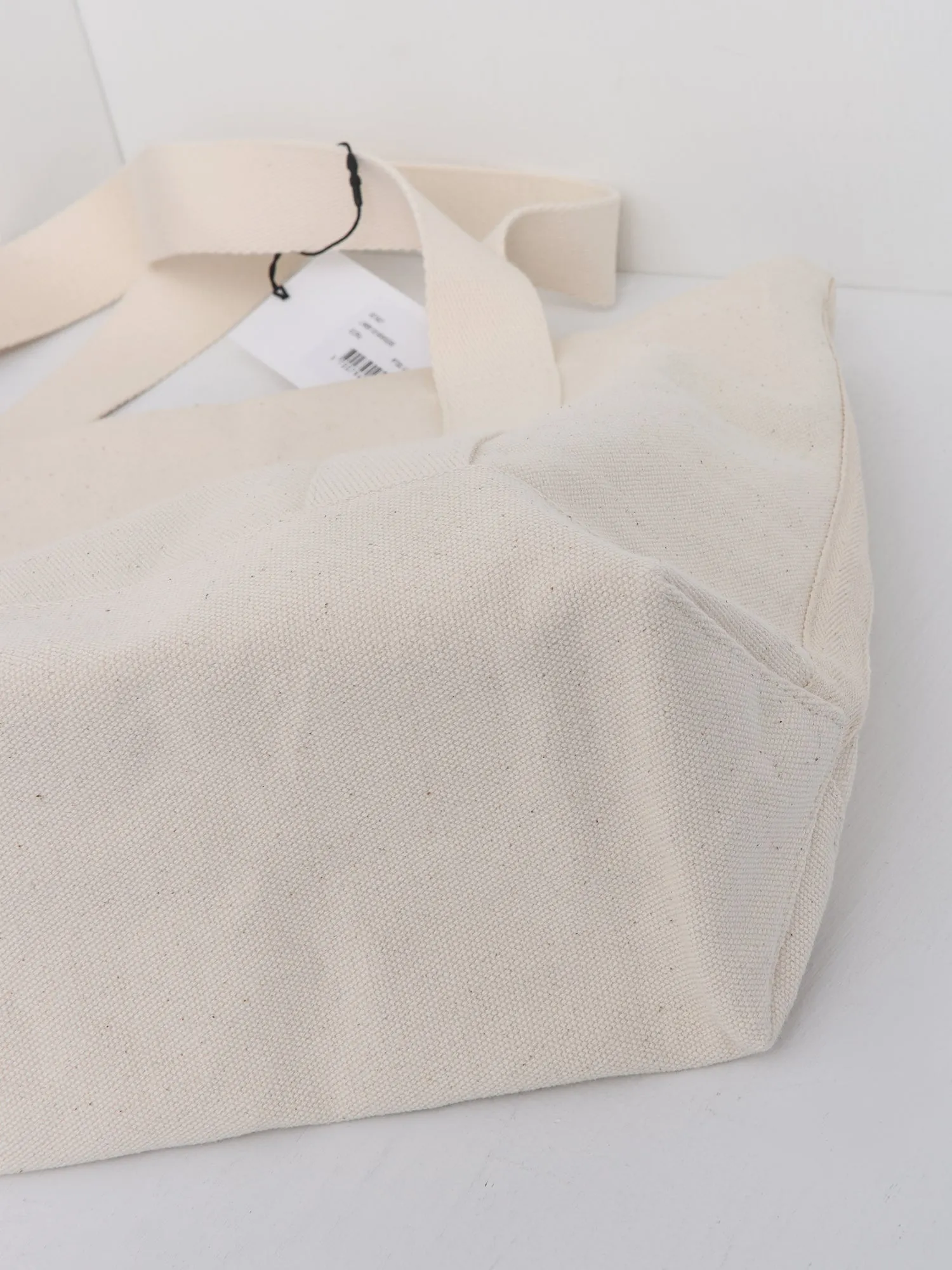 FOX HEAD TOTE BAG_ECRU