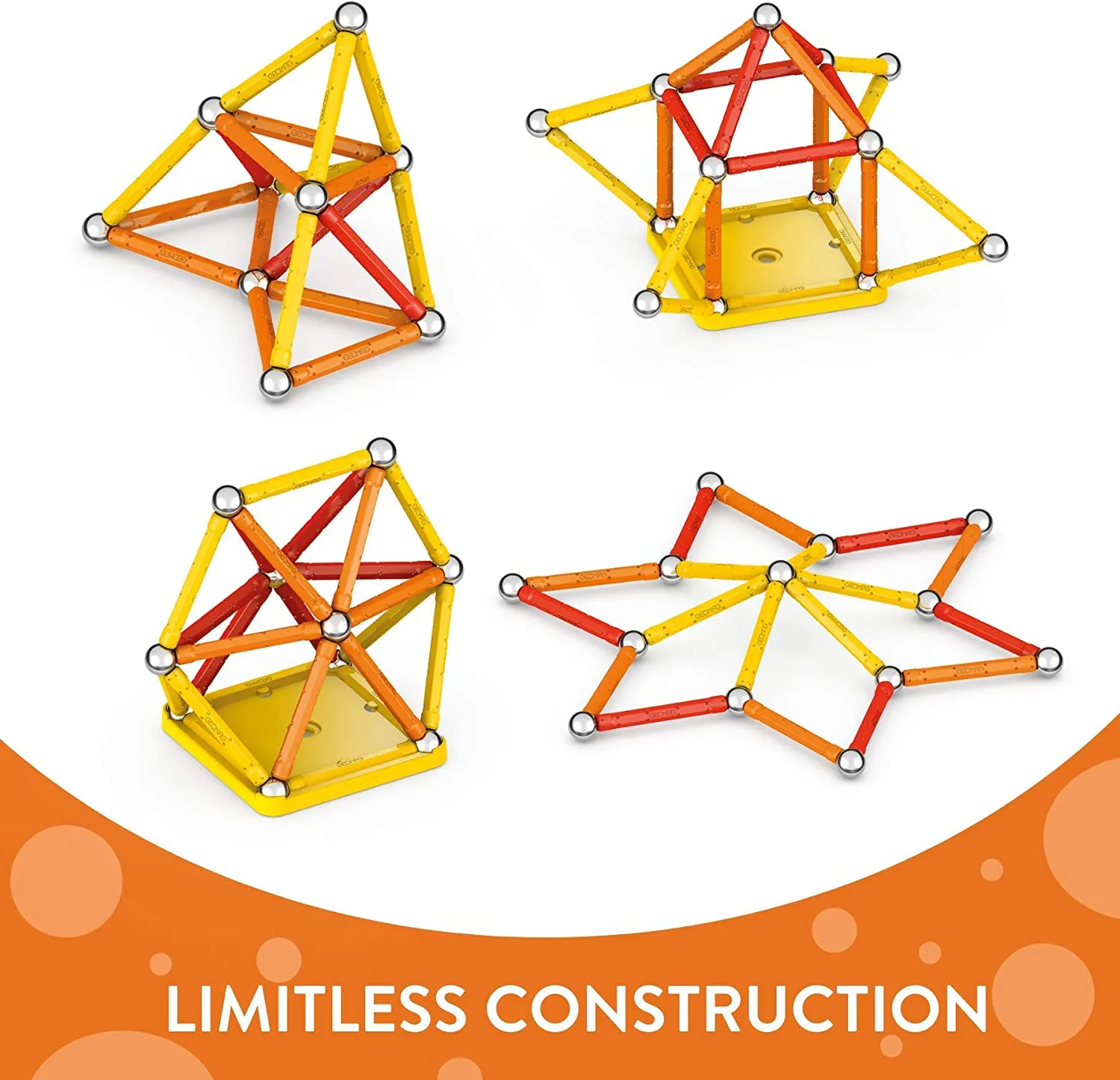 Geomag 383 Supercolor Recycled 42 pcs