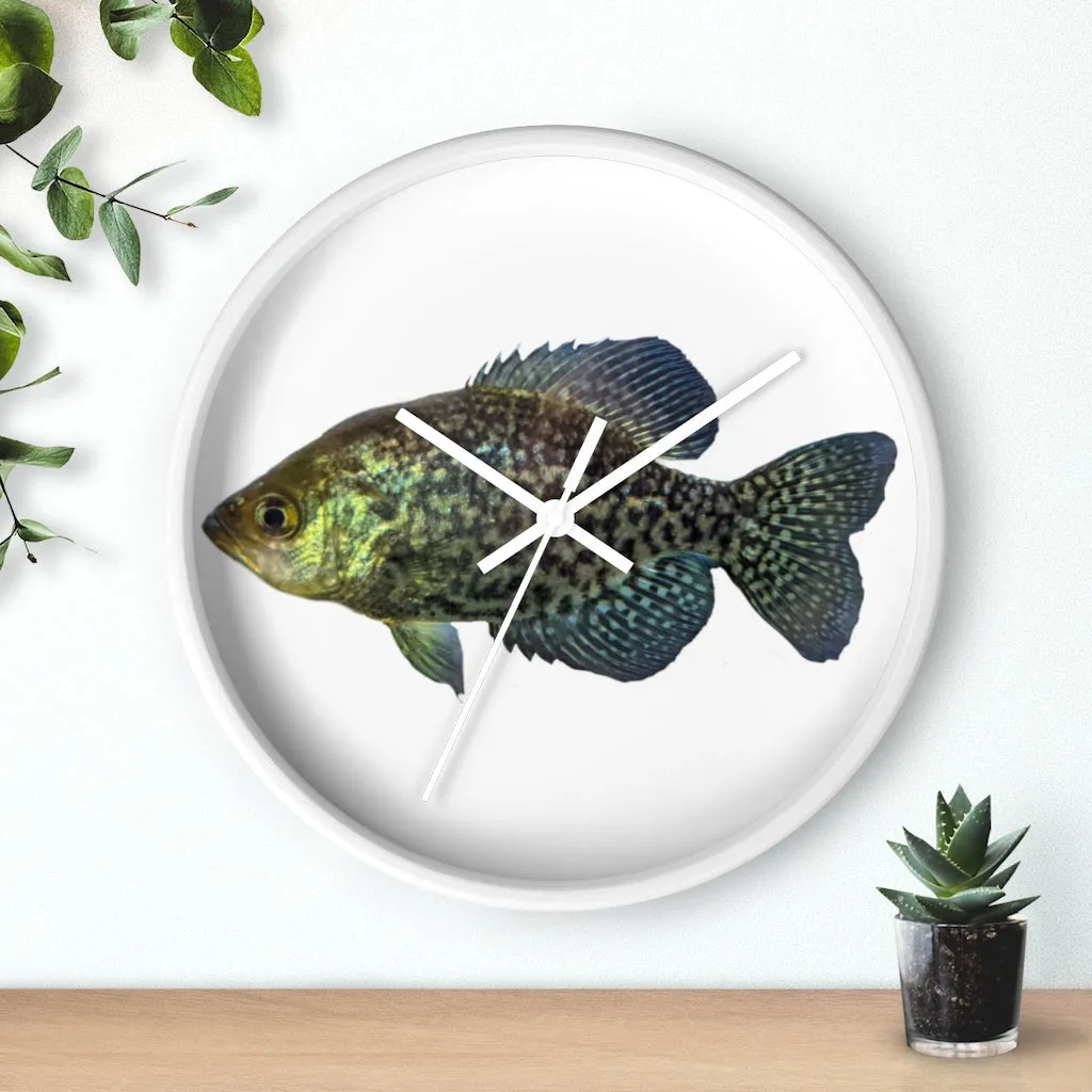 Golden Fish Wall clock