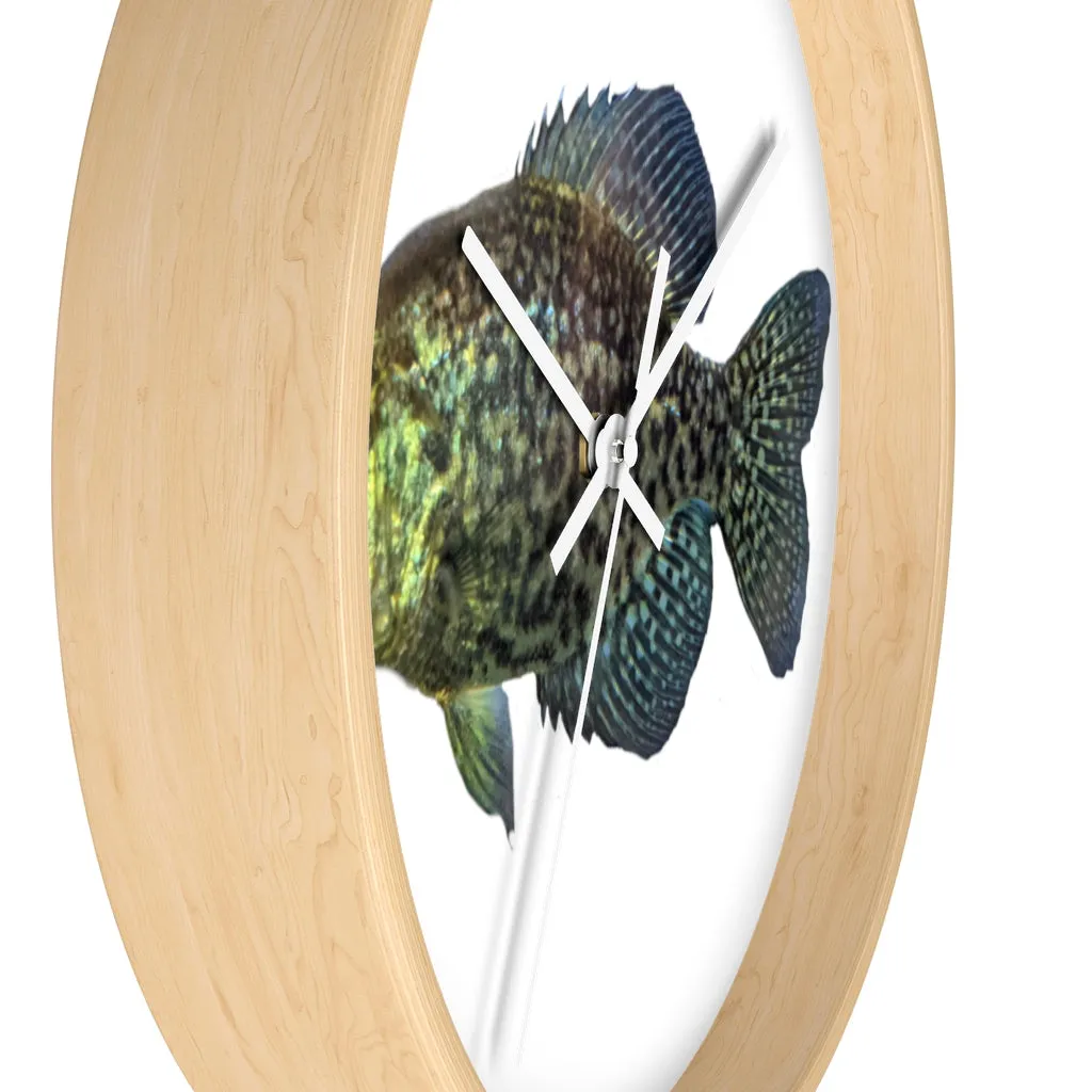 Golden Fish Wall clock