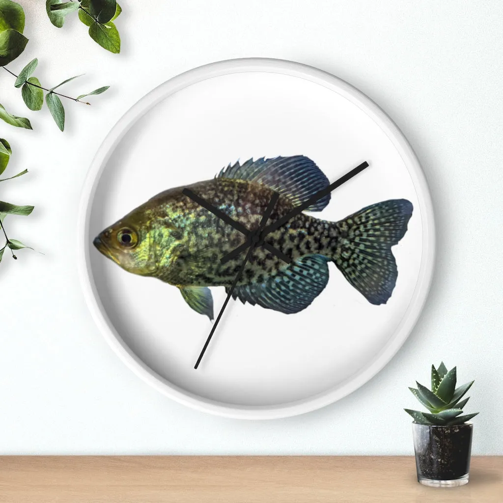 Golden Fish Wall clock