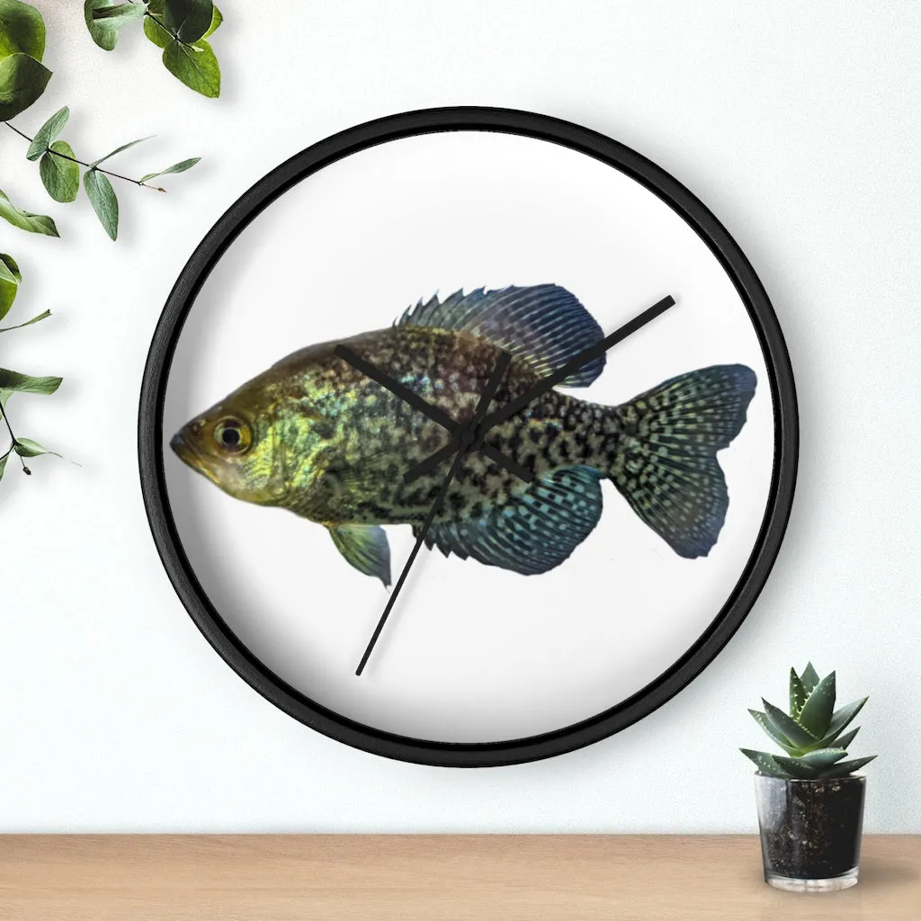 Golden Fish Wall clock