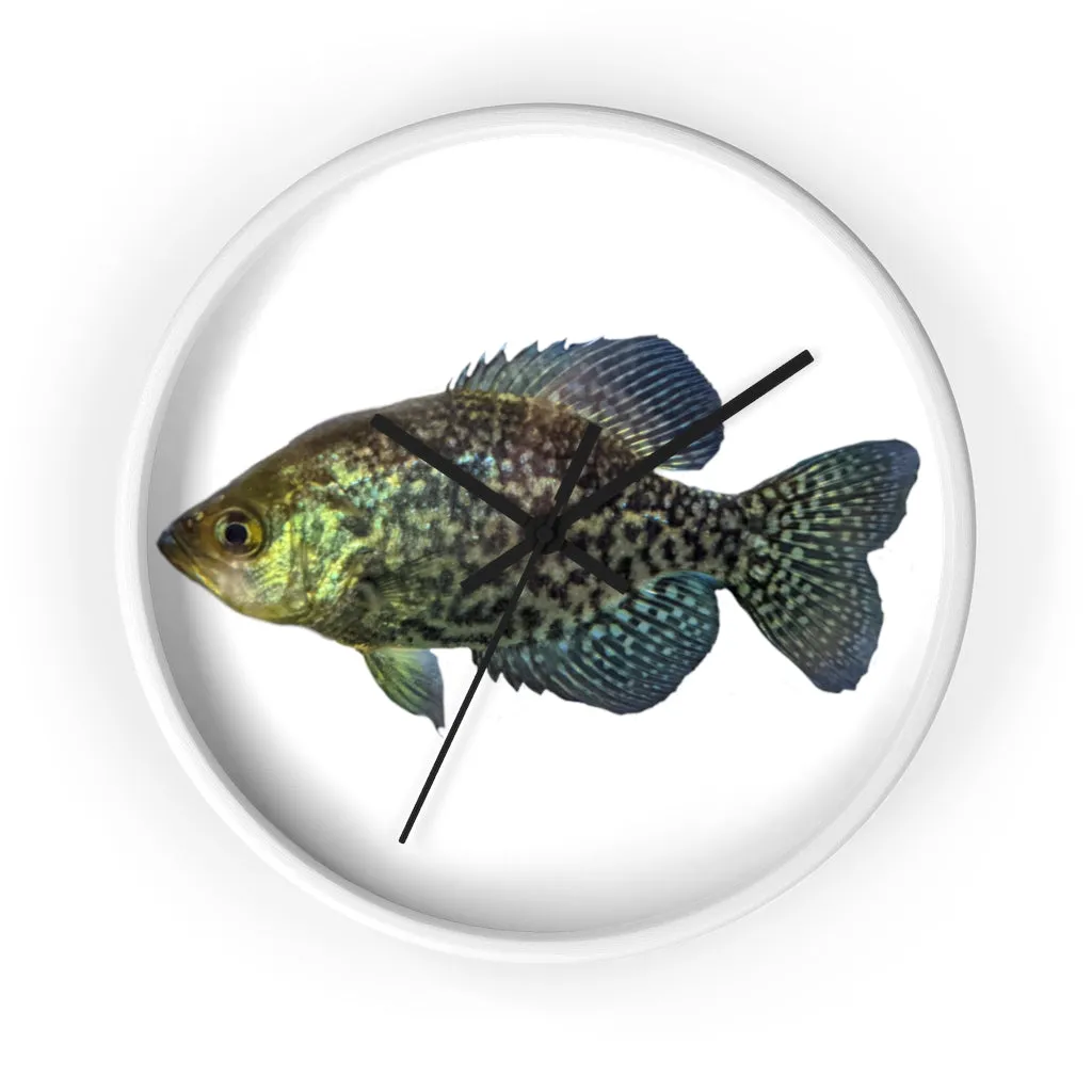 Golden Fish Wall clock