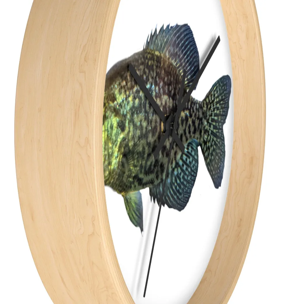 Golden Fish Wall clock