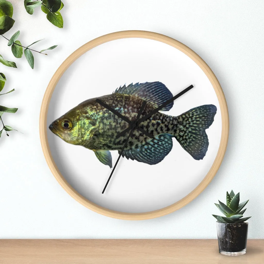 Golden Fish Wall clock