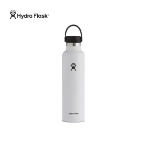 Hydro Flask 24 oz Standard Mouth Flex Cap White